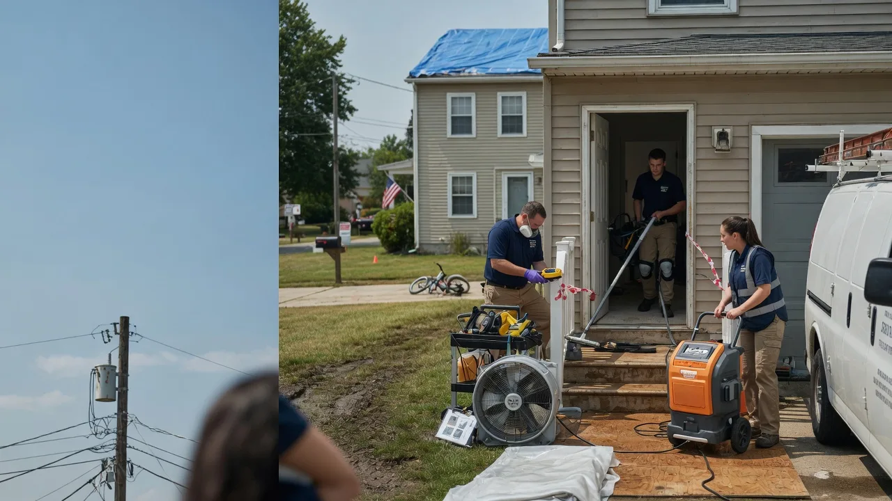 Water Damage Repair in Huttonsville, WV near me